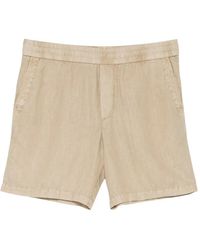 James Perse - Lightweight Linen Shorts - Lyst