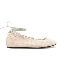 Isabel Marant - Belna Ballerina's Met Veters - Lyst