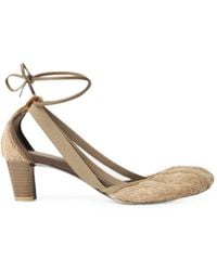 Lemaire - 55Mm Pedille Heeled Ballerinas - Lyst