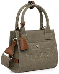 Marc O' Polo - Small Logo-Embroidery Tote Bag - Lyst