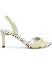 Giuseppe Zanotti - Lilibeth Sandalen Im Glitter-Look 70Mm - Lyst