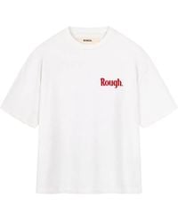 ROUGH - T-Shirt Mit Grafischem Print - Lyst