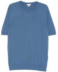 Malo - Crew-Neck Knit T-Shirt - Lyst