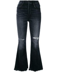 3x1 W3 Higher Ground Gusset Crop Jeans - Black