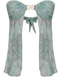 Amir Slama - X Jade Picon Blouse À Fleurs - Lyst