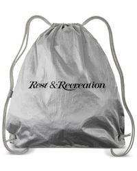Rest&Recreation - Drawstring Nylon Backpack - Lyst