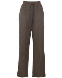 Weekend by Maxmara - Drawstring Wide-Leg Trousers - Lyst