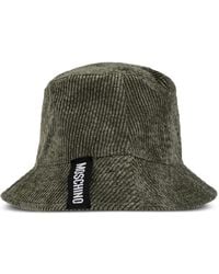 Moschino - Wendbare Mütze Aus Cord - Lyst