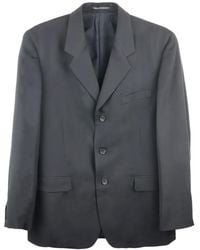 Yohji Yamamoto - Single-Breasted Wool Blazer - Lyst