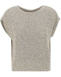 Kangra - Sequin-Embellished Open-Back Sweater - Lyst