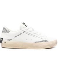 Crime London - Glitter Low-Top Sneakers - Lyst
