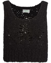 Guess - Grofgebreide Top - Lyst