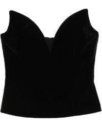 Roland Mouret - Sweetheart-Neck Top - Lyst