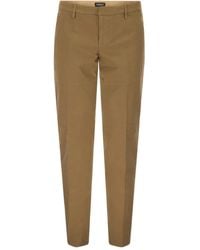 Dondup - Spiritissimo Gabardine Chino Trousers - Lyst