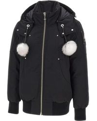Moose Knuckles - Debbie Detachable-Hood Bomber Jacket - Lyst