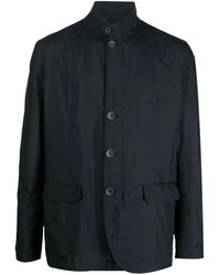 Herno - Button-Front Bomber Jacket - Lyst