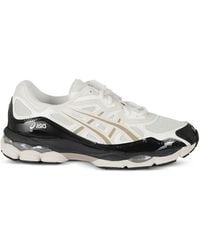 Asics - Baskets Basses Gel Nyc À Empiècements En Résille - Lyst