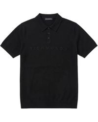 John Richmond - Polo Sehudi Con Logo En Relieve - Lyst