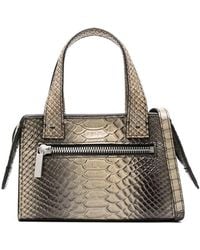 SAPIO - Mini Pitone Tote Bag - Lyst