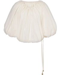 Philosophy Di Lorenzo Serafini - Gathered Blouse - Lyst