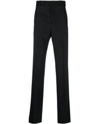 McQueen - Straight-Leg Wool Trousers - Lyst