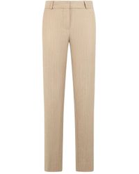 Brooks Brothers - Pinstripe-Pattern Virgin-Wool Trousers - Lyst
