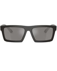 Prada Linea Rossa - Square-Frame Sunglasses - Lyst