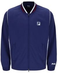 Fila - Jacke Mit Logo-Patch - Lyst
