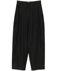 TOTEME - Pantalon En Flanelle À Taille Haute - Lyst
