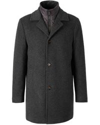 Moorer - Mantel im Layering-Look - Lyst