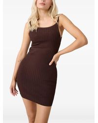 Guess - Textured Mini Dress - Lyst