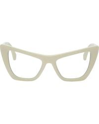 Off-White c/o Virgil Abloh - Cat-Eye Frame Sunglasses - Lyst