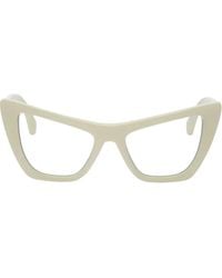 Off-White c/o Virgil Abloh - Cat-Eye Frame Sunglasses - Lyst