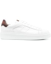 Doucal's - Calf -Leather Low-Lop Sneakers - Lyst