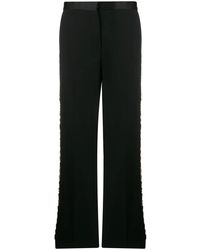 Versace - Greca-chain Tailored Trousers - Lyst