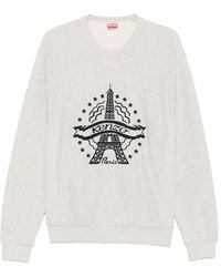 KENZO - Cotton Crewneck Sweatshirt By - Lyst