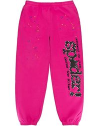 Sp5der - Logo-Print Track Pants - Lyst