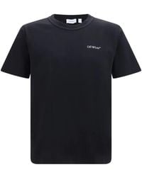 Off-White c/o Virgil Abloh - Small Bookish Logo-Print T-Shirt - Lyst