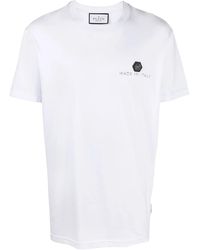 Philipp Plein - Logo-Print Short-Sleeve T-Shirt - Lyst