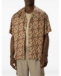 Drole de Monsieur - Chemise À Imprimé Monogrammé - Lyst