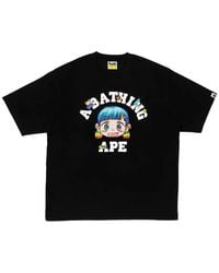 A Bathing Ape - X Mr. College Relaxed-Fit T-Shirt - Lyst