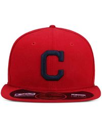 KTZ - 59Fifty Cleveland Indians Baseball Cap - Lyst