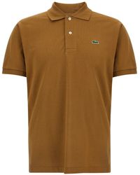 Lacoste - L.12.12 Logo-Patch Piqué Polo Shirt - Lyst