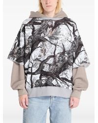 A Bathing Ape - Tree Edge Camo Layered Hoodie - Lyst
