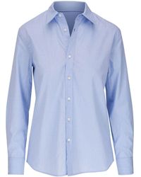 Nili Lotan - Long-sleeve Cotton Shirt - Lyst