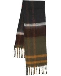 Barbour - Classic Tartan Boucle Scarf - Lyst