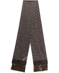 Dolce & Gabbana - Geometric-Pattern Silk Scarf - Lyst