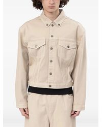 Entire studios - Veste Shrunken En Jean - Lyst