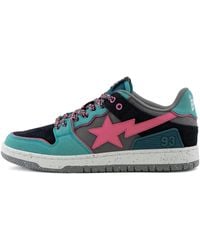 A Bathing Ape - Oxford-Schuhe Mit Sternapplikation - Lyst
