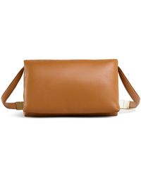 Marni - Medium Prisma Leather Shoulder Bag - Lyst